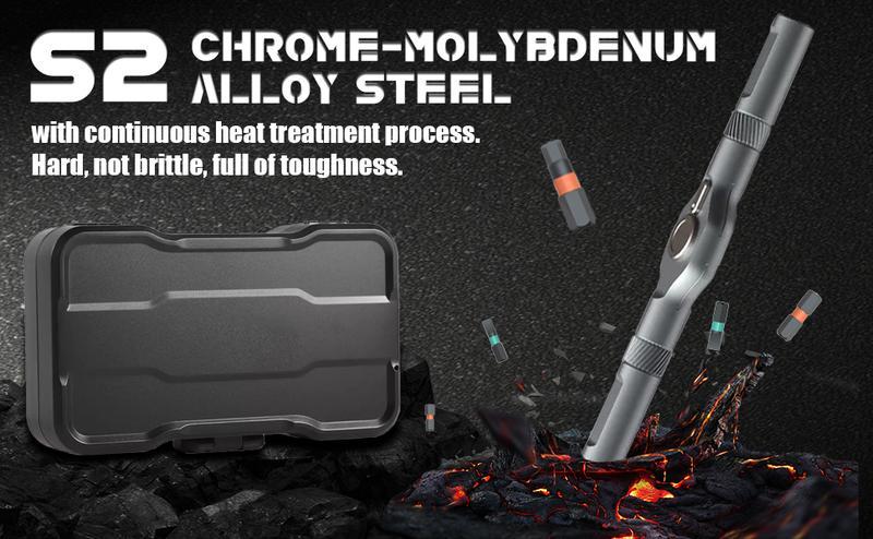 SEESE 24 in 1 Magnetic Screwdriver Set,Rotary Ratchet Sscrewdriver Set